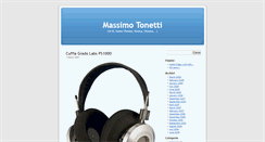 Desktop Screenshot of massimotonetti.com